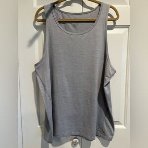 TOMMIE COPPER ☀️ Gray Sleeveless Tank Top with Rounded Neckline